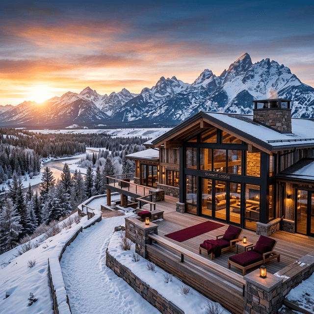 Mountain landscape background